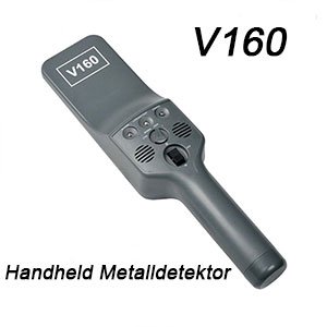 tragbar handheld metalldetektor